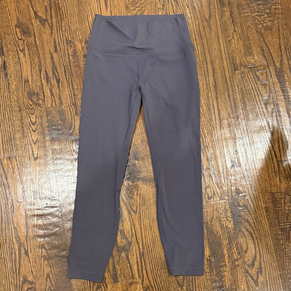 women's high waisted, athletic leggings, Gray